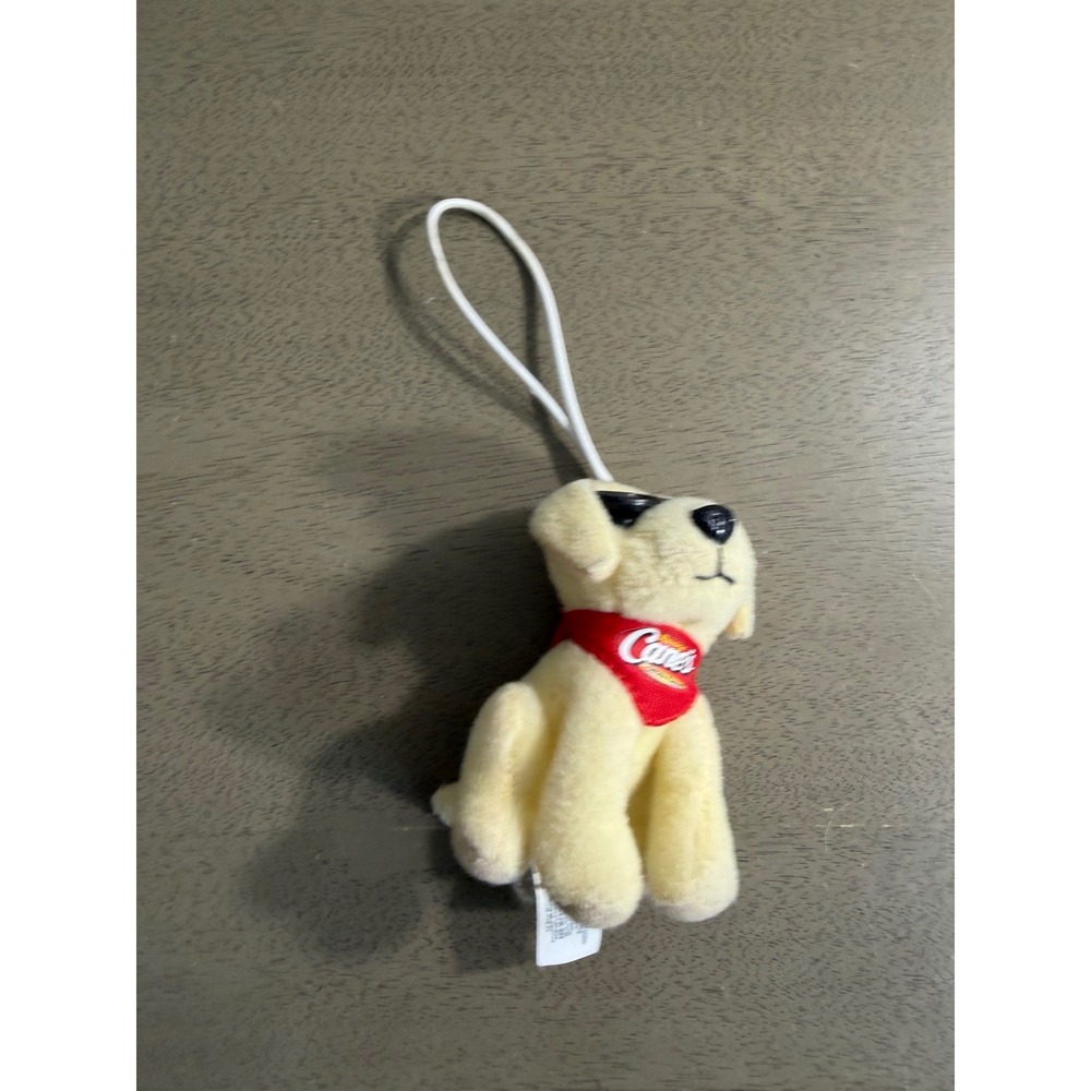 Raising Cane's Chicken Fingers Plush Dog Cane III Red Bandana Sunglasses Mascot